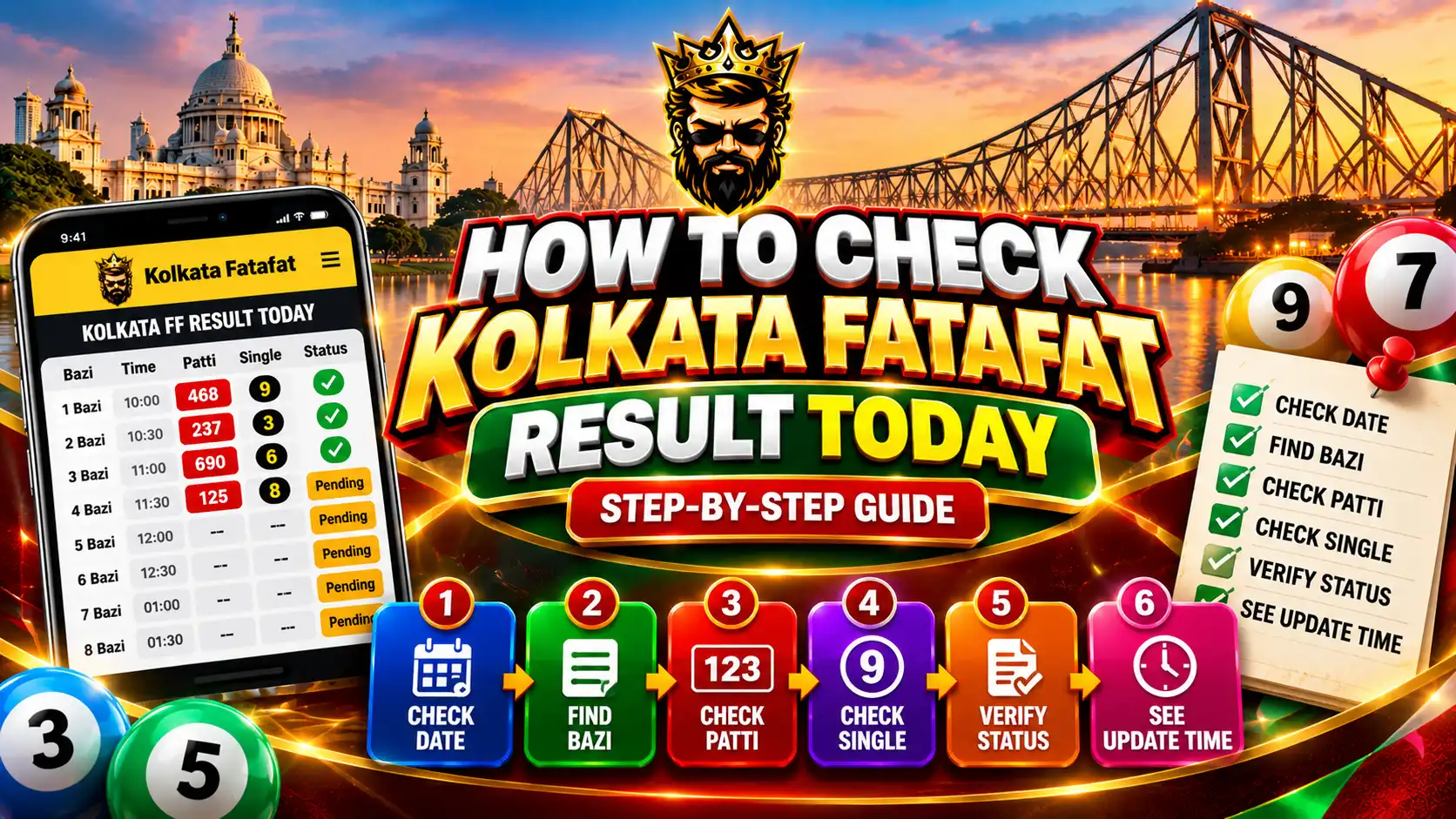 How to Check Kolkata Fatafat Result